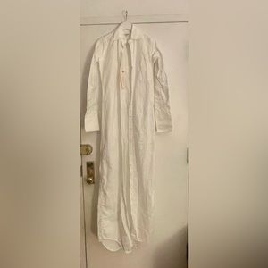 Extra long Thom Browne cotton shirt